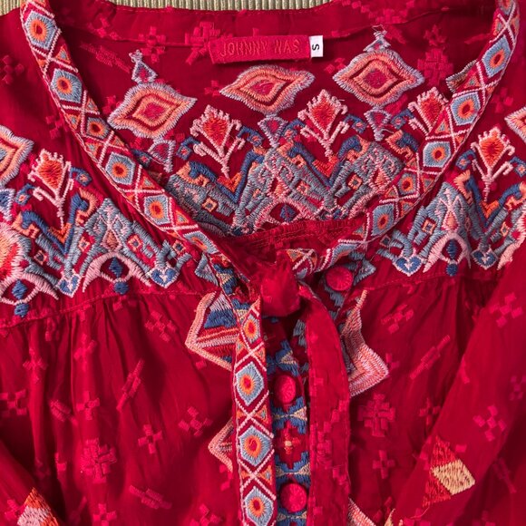 Johnny Was top - Picture 3 of 3